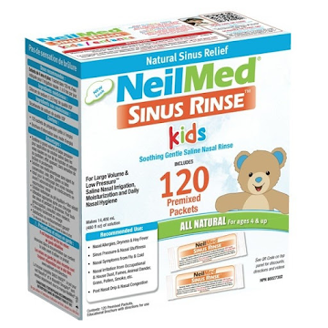 Sinus Rinse Pediatrico Neilmed Caja x 120 Sobres Cloruro de Sodio  