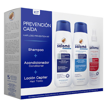 Shampoo Kit Prevención Caída Maria Salome x 400 ml + Acondicionador x 400 ml + Loción x 320 ml undefined