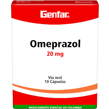 Omeprazol Genfar 20 mg Caja x 10 Cápsulas  