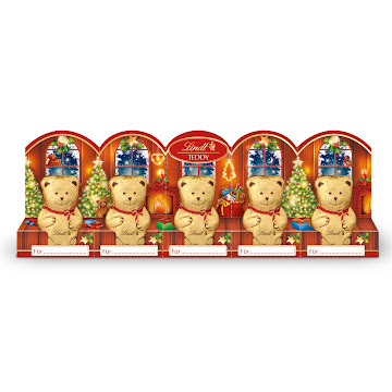 Chocolate Lindt Milk Mini Teddy x 5 und  