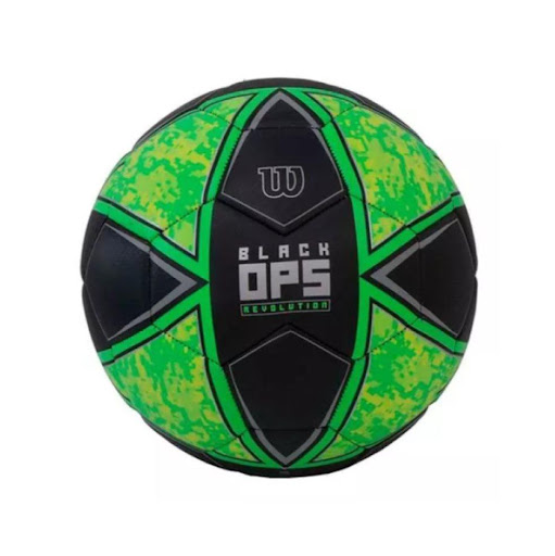 Balón de Fútbol Wilson Black Ops Número #5 Verde Wilson Bolsa x 1 MODELO: BLACK OPS REVOLUTION

Balón de fútbol diseñado con el material de la cubierta anodizado, camuflaje negro con acentos de color según el modelo.
32 Paneles, cosido a maquina.
Cubierta de esponja