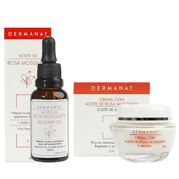 Solo Online Kit Dermanat Aceite De   Rosa Mosqueta X 30ml + Crema De Rosa Mosqueta X 30gr 