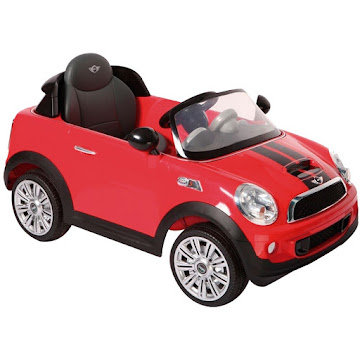 Solo Online Carro Electrico Mini   Cooper Rojo Con Control Remoto 