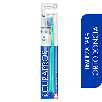 Cepillo Dental Curaprox Ortho 5460 Ultra Soft Filamentos 0.10 Mm x1 und  
