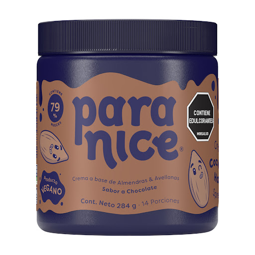 Esparcible Paranice Sabor A Chocolate Pote x 284 gr