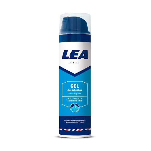 LEA Gel de Afeitar Hidratante para Hombre LEA Frasco x 1 El gel de afeitar LEA , para pieles sensibles, con su fórmula enriquecida con Aloe Vera y aceite de aguacate, hidrata, calma y protege la piel evitando las irritaciones que se producen durante el afei