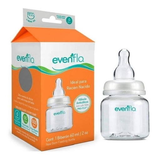 Biberon Milk Recién Nacido 2 Onzas Linea Naranja- Evenflo Evenflo Caja x 1 Und Biberón Milk Recién Nacido 2 Onzas - Linea Naranja Evenflo
Cuenta con una botella del tamaño ideal para alimentar a tu bebé recién nacido o prematuro.
