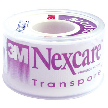 Cinta de Plástico Nexcare Transpore 24X5 Carrete x 1 und  