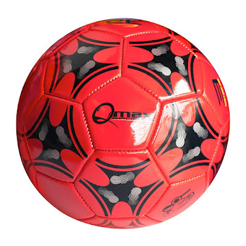 Solo Online Balon Qmax  De Futbol _3   Saeta Rojo  X 1 Unidad 