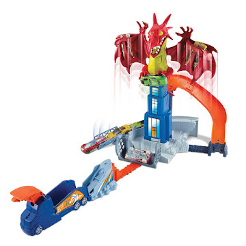 Solo Online Pista De Carros Hot   Wheels  Dragon Explosivo X 1 Unidad 