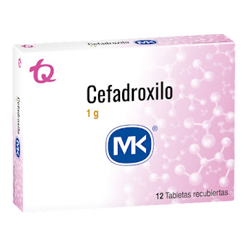Cefadroxilo 1 gr MK Caja x 12 Tabletas  