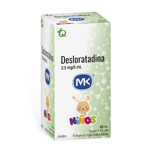 **Desloratadina 2.5Mg/5Ml Mk Jarabe x 60Ml