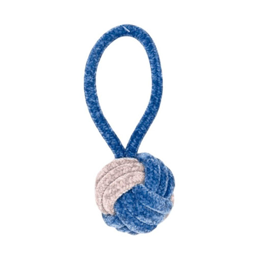 Juguete Jalador Para Mascotas Azul Tsuya Bolsa x 1und 