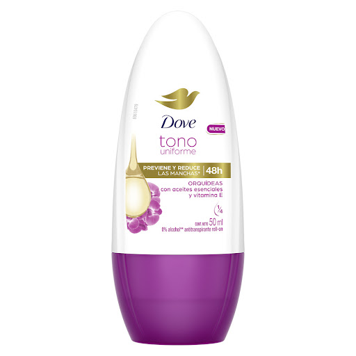 Desodorante Mujer Dove Ap Orquídea Roll On Frasco x 50 ml