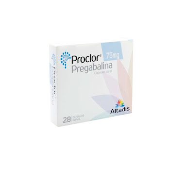 Proclor Pregabalina 75mg Altadis Caja x 28 Tabletas  