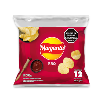 Papas Margarita Bbq   Paquete x 6 und 