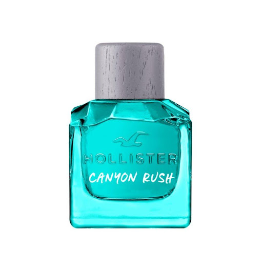 Perfume Hombre Hollister Canyon Rush Eau de Toilette 100ML HOLLISTER CAJA x 1 Detente, siente el latido de tu corazón, cierra los ojos y déjate llevar. Siente la adrenalina corriendo por tu cuerpo, olvida el miedo y sonríe mientras desciendes la montaña.Familia olfativa: Fougèr