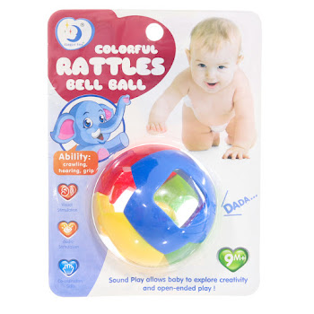 Juguete Dima Pelota Sonajero para Bebés x 1 und   