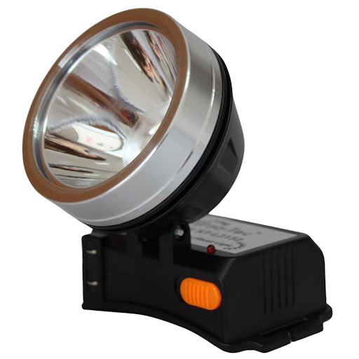 Linterna Minera Recargable De Cabeza Manos Libres NANOTEC Unidad x 1 
