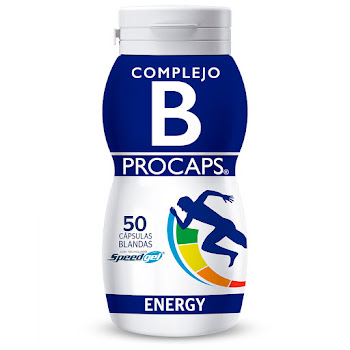 Complejo B Tiamina Mononitrato + Riboflavina 5,4mg/5mg Procaps Frasco x 50 Cápsulas  