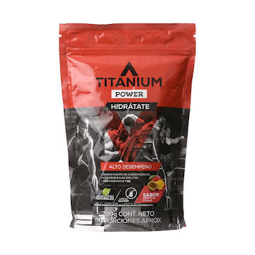 Hidrtante Titanium Power Sabor Tropical Bolsa x 700 gr  