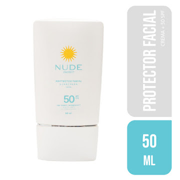 Protector Solar Nude SPF50 Facial x 50 ml  