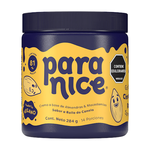 Esparcible Paranice Sabor A Rollo De Canela Pote x 284 gr