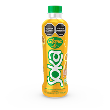 Refresco Soka Maracuyá   Botella x 410 ml  