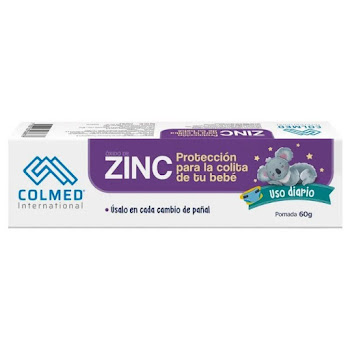 Crema Antipañalitis Oxido De Zinc Tubo x 30 gr  