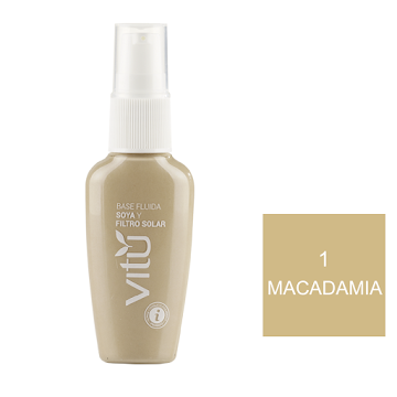 Base VITÚ Soya y Filtro   Solar Macadamia x26Ml                          