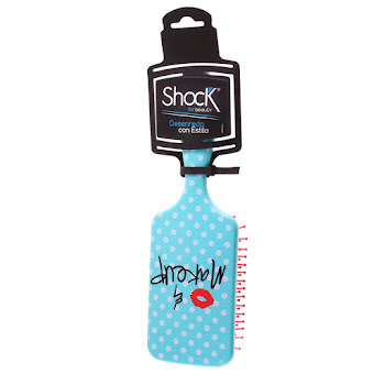 Cepillo Shock Desenrredante Plástico x 1 und  