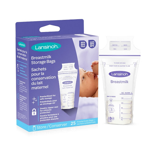 Bolsas de Almacenamiento   Lansinoh Leche Materna 6 Oz x 25 und