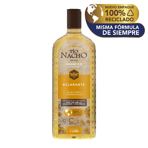 Shampoo Tío Nacho Anticaída Aclarante x 1 lt