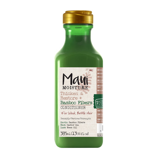 Acondicionador Maui Fibra De Bamboo Verde x 385 ml 