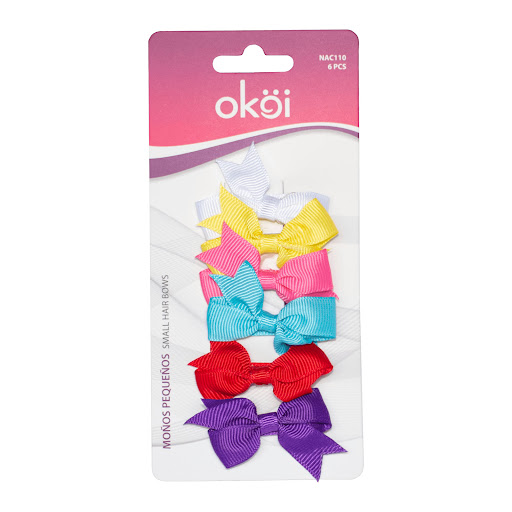 Moños Para Cabello Pequeños Okoi x 6 und
