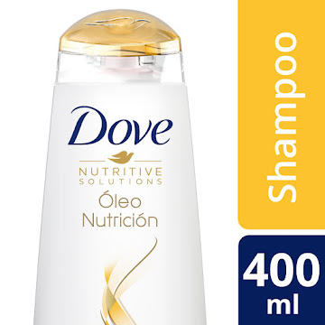 Shampoo Dove Óleo Nutrición Sin Sal x 400 ml  