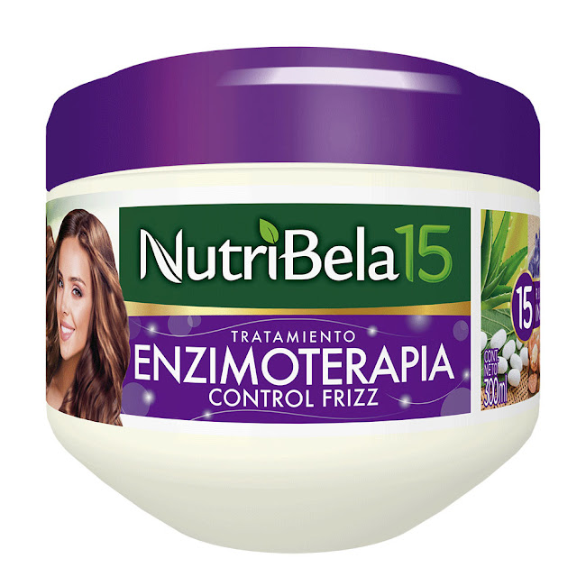 //Tratamiento Capilar Nutribela Enzimoterapia Pote x300ml  