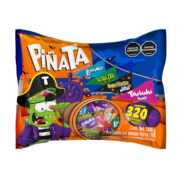 Dulces Piñata Trululú   Barrilete Bolsa x 320 und  