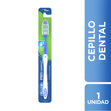 //CEPILLO DENTAL ORAL-B PRO COMPACT MEDIANAS X1UND                      