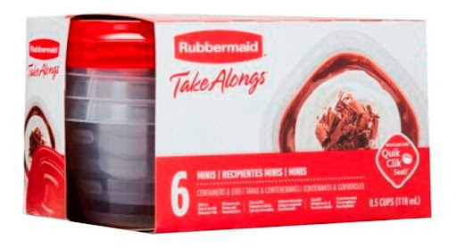 Set De Envases Takealong Rubbermaid (118 Ml) x3 RUBBERMAID Caja x 3 undefined