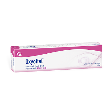 Oxyoftal Ungüento oftálmico tubo x 10gr Oxitetraciclina Polimixina  