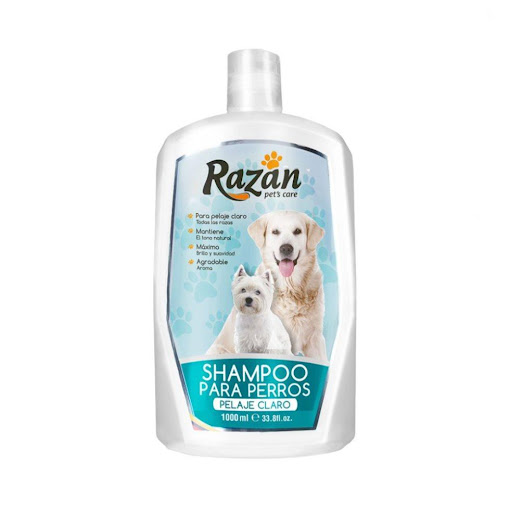 Shampoo pelaje claro 1000ml Razán frasco x 1  