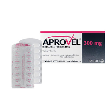 **Aprovel 300Mg Comprimidos Caja X28Com. Sanofi Irbesartán                