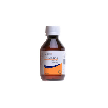 Loratadina La Santé 5 mg Jarabe Frasco x 100 ml  