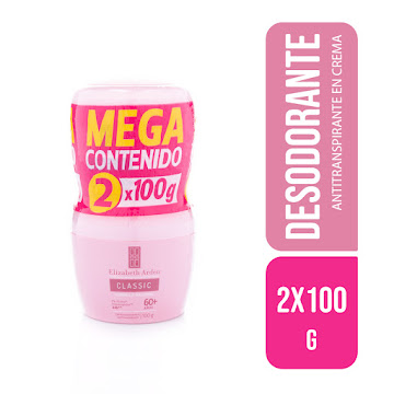 Desodorante Crema Elizabeth Arden Classic 100 gr x 2 und  