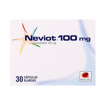 Neviot Cannabidiol 100 mg Procaps Caja x 30 Cápsulas  