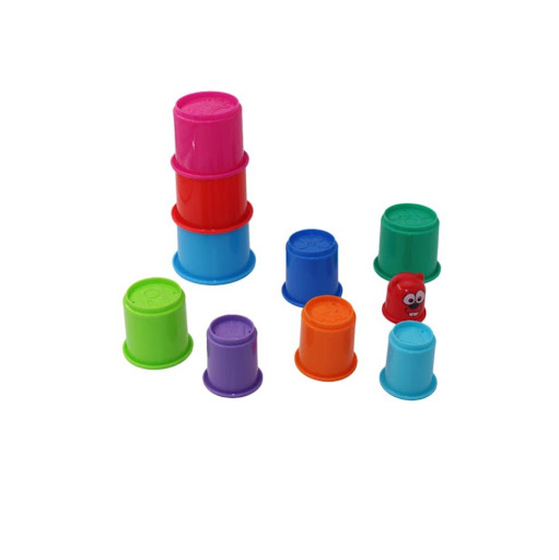 Juego De Apilar Playful Caja Plasticos Asociados  x 1 Este juguete educativo cuenta con 11 bloques circulares de diferentes tamaños y colores, diseñados para que los niños se diviertan apilando y formando estructuras. Su diseño favorece la exploración se