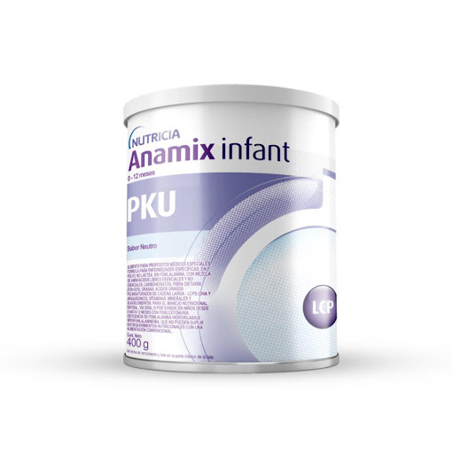 Alimento en Polvo Anamix Infant Pku  Nutricia Lata X 400 gr x 400 gr ESTE PRODUCTO REQUIERE FÓRMULA MÉDICA PARA SU COMPRA.