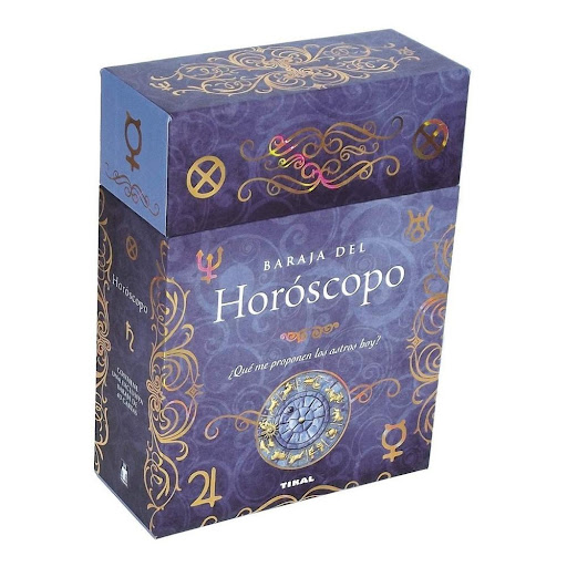 Baraja Del Horóscopo. Incluye 40 Cartas Ediciones Tikal Libro x 1.0 BARAJA DEL HOROSCOPO (INC.40 CARTAS)  En este libro se ofrece, con la ayuda de las cartas que lo acompañan, un mejor conocimiento de la interpretación de los signos del zodiaco, de los cuatro elemento