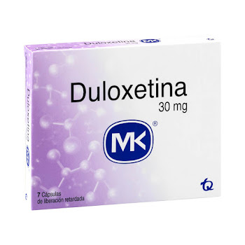 Duloxetina MK 30 mg Caja x 7 Cápsulas  